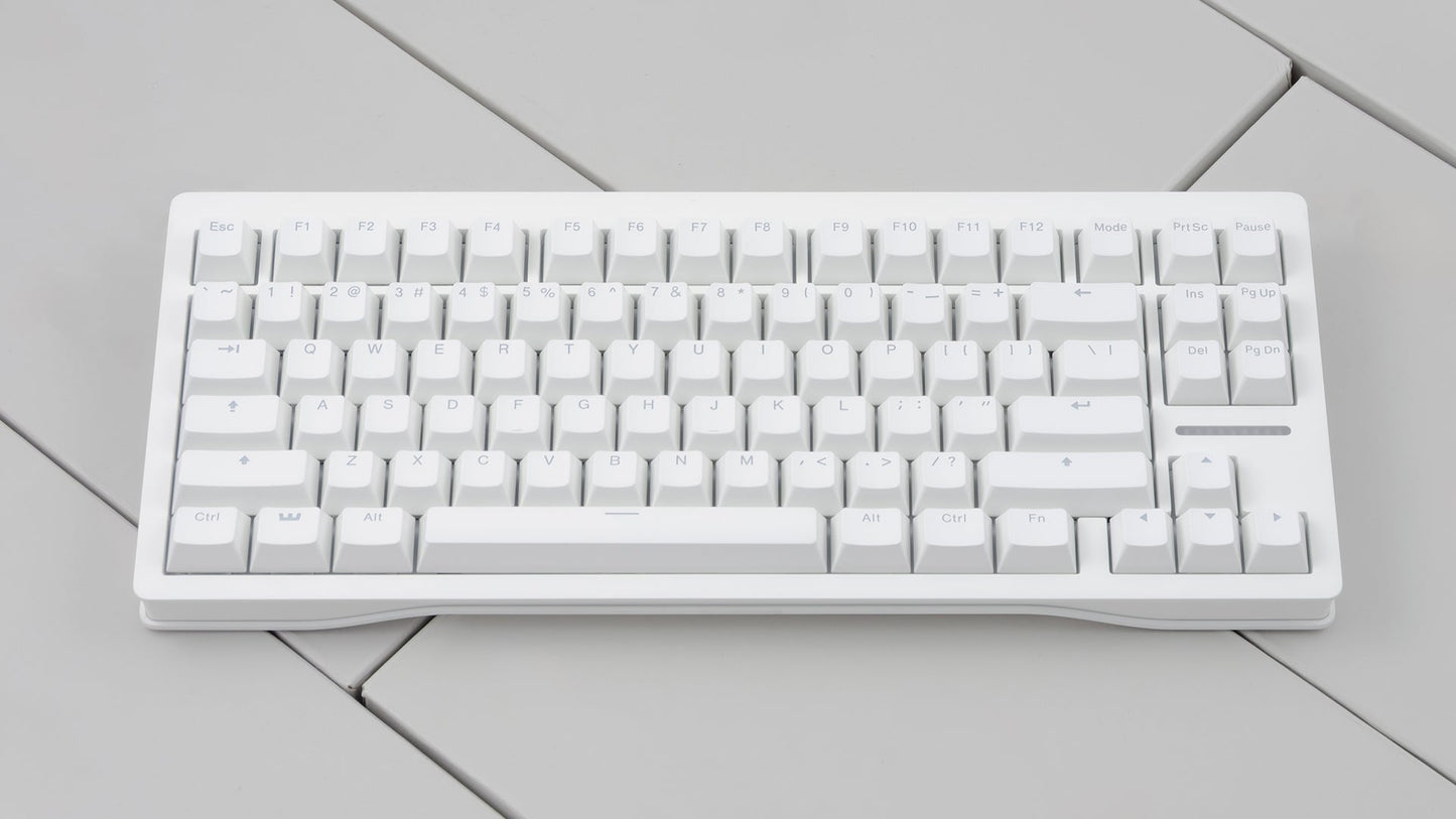 Wooting 80HE white zinc V1