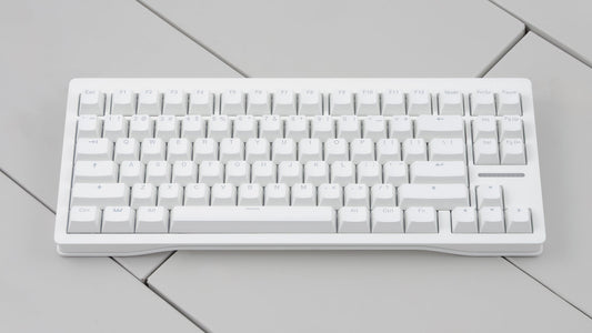 Wooting 80HE white zinc V1